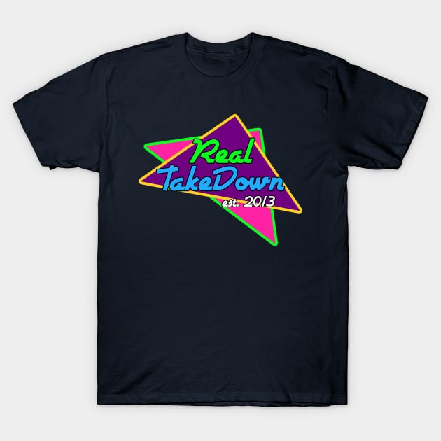 Retro TakeDown Design T-Shirt by Real TakeDown